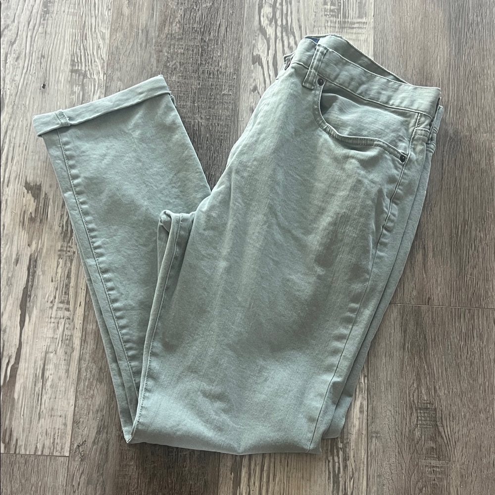 Gap slim jeans mossy green
